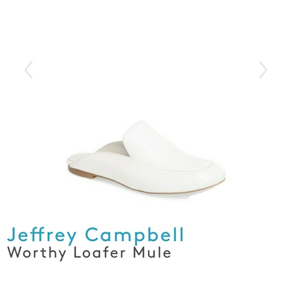 jeffrey campbell white mules